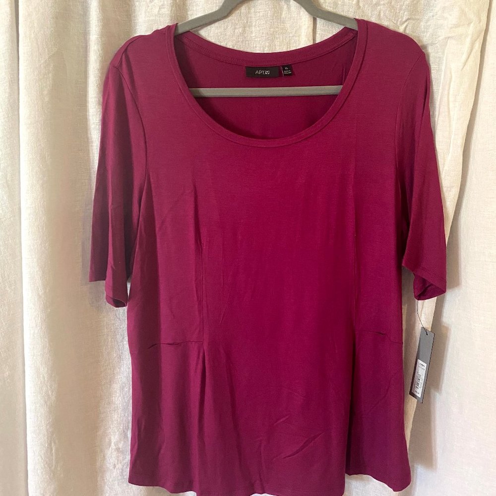 Apt 9 Red Ladies Shirt XL